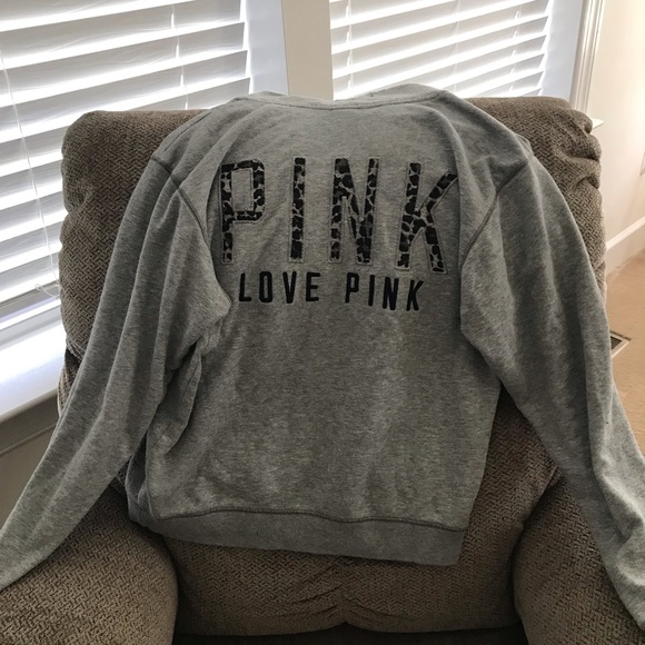 Pink Victoria’s Secret Sweatshirt - Picture 2 of 3